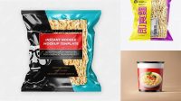 7952+ Instant Noodle Mockup Free Digital Download