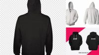 7955+ Mockup Hoodie Polos Depan Belakang Psd Digital Download