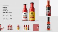 7957+ Hot Sauce Bottle PSD Mockup Creative PSD Resources