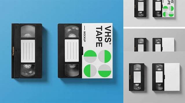 7963+ Vhs Tape Mockup Creative Design PSD Free Download