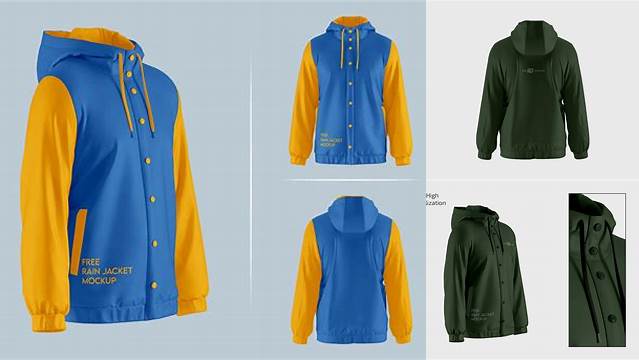 7971+ Rain Jacket Mockup Download Free