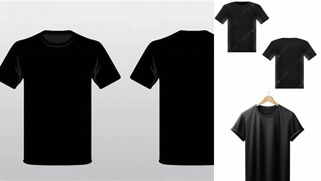 7976+ Mock Kaos Hitam Premium PSD Freebie