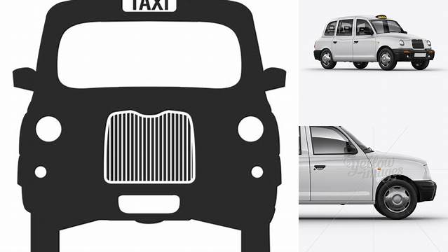 7977+ London Cab Right view PSD Mockup Download Premium PSD Resource