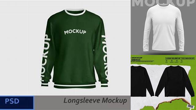 7980+ Longsleeve Mockup Free Creative Design Resource