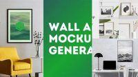 7987+ Wall Art Mockup Generator Free High-Quality Editable PSD