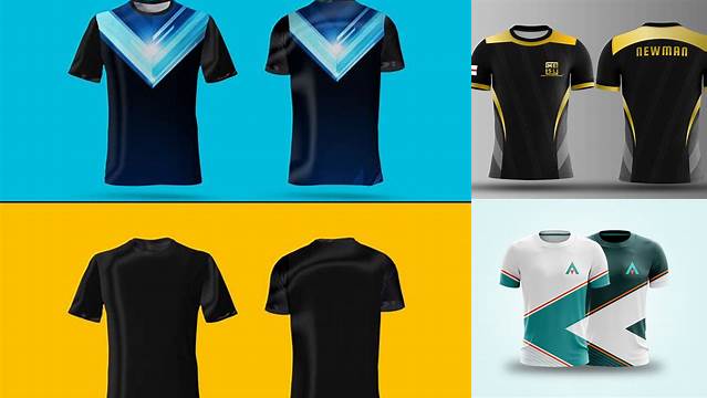 7990+ Download Mockup Jersey Depan Belakang Psd Editable Design PSD File