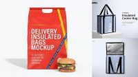 7991+ Thermal Bag Mockup Free Free PSD