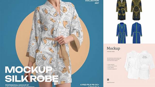 7992+ Robe Mockup Download Free Premium Design PSD