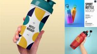 8000+ Sport Bottle Mockup Free Creative Design PSD Free Download