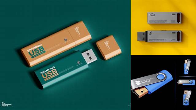 8001+ Usb Free Mockup PSD Free Download