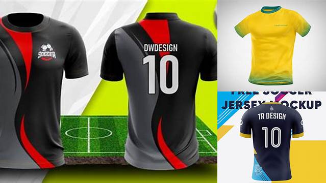 8008+ Mockup Camisa Futebol Psd Free High Resolution