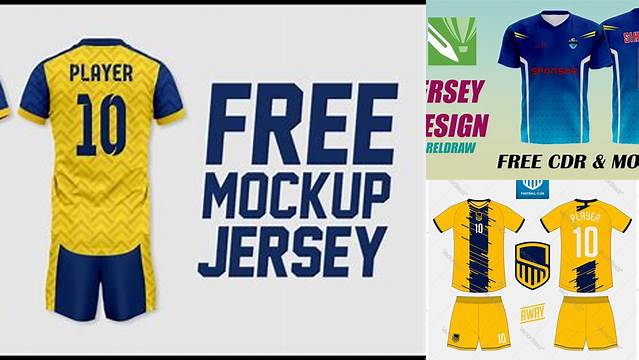 8008+ Mockup Jersey Cdr Free Best Free Resource