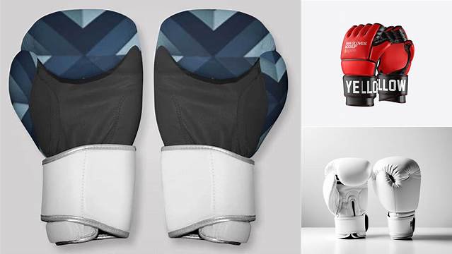 801+ Mma Gloves Mockup Include TIFF