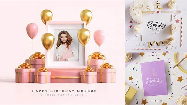 8011+ Happy Birthday Mockup Exclusive Free PSD Mockups