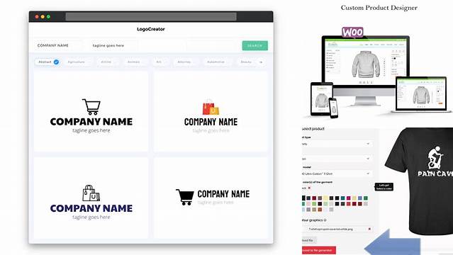 8021+ Woocommerce Mockup Generator Customizable Design Files