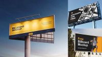 8024+ Billboard Mockup Free Download Free PSD