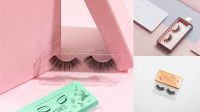 8026+ Lashes Mockup Download Premium Free PSD