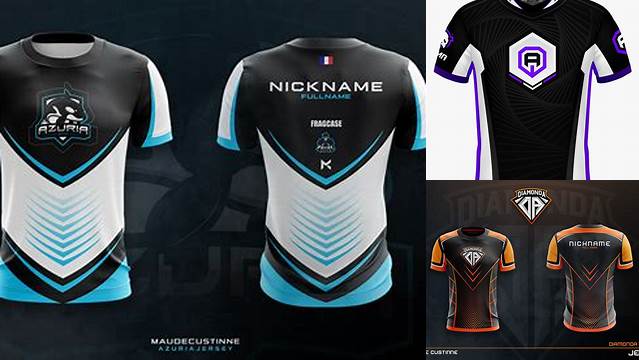 8029+ Esport Jersey Template Psd Free PSD Free Download