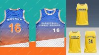 8040+ Basketball Jersey Mockup Psd Best for Showcase