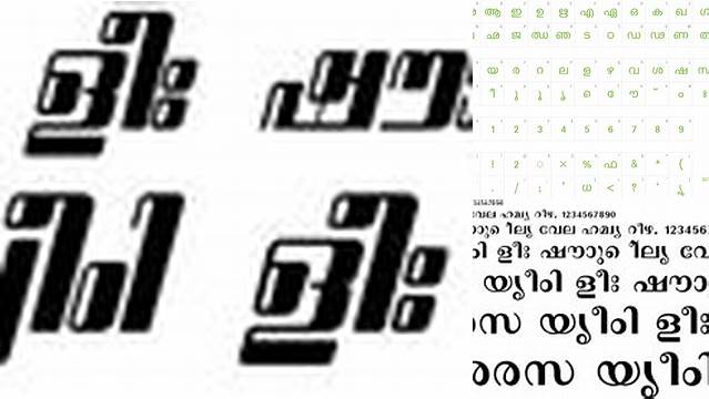 8041+ Ism Malayalam Font Ml Revathi Free Download Premium Freebie for Designers