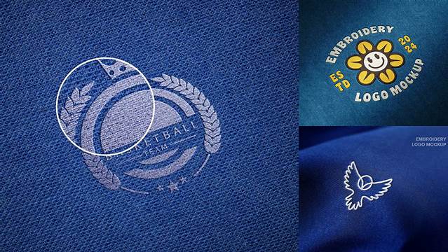 8043+ Embroidered Logo Mockup Best for Showcase