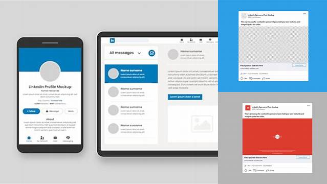 8050+ Mockup Linkedin Post Download Free