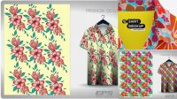 8051+ Hawaiian Shirt Mockup Free Best for Showcase