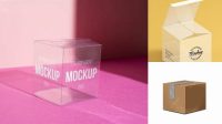 8053+ Transparent Box Mockup Free Smart PNG Image