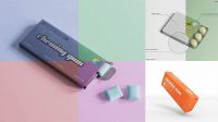 8057+ Gum Packaging Mockup Professional Graphic PSD Download