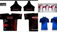 8062+ Full Sublimation T Shirt Template Psd For Free Download