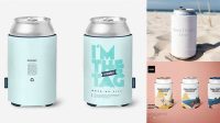 8063+ Free Koozie Mockup Best for Showcase