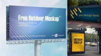 8066+ Outdoor Mockup PSD Download