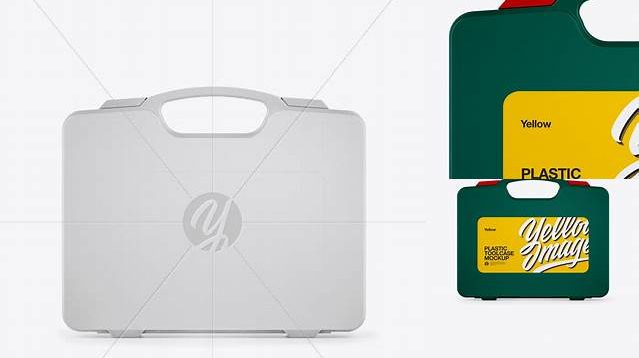 8081+ Textured Plastic Toolcase PSD Mockup Professional Photoshop Design Freebie