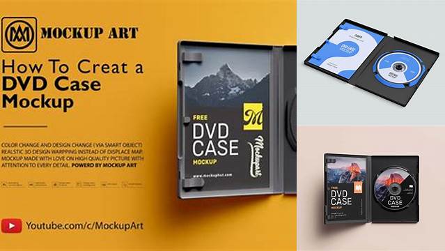 8086+ Dvd Case Mockup Photoshop Freebie