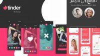 8087+ Tinder Match Mockup Free PSD