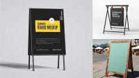 8099+ Sandwich Board Mockup PSD Free Download