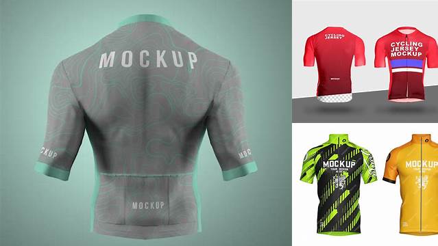 8100+ Cycling Jersey Mockup Psd Custom Graphic Mockup File