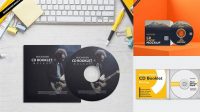 8104+ Cd Booklet Mockup For Free Download