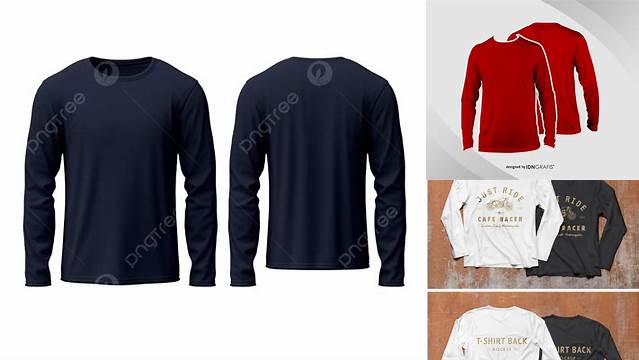 8105+ Mock Up Kaos Lengan Panjang Psd Best Free Mockup PSD