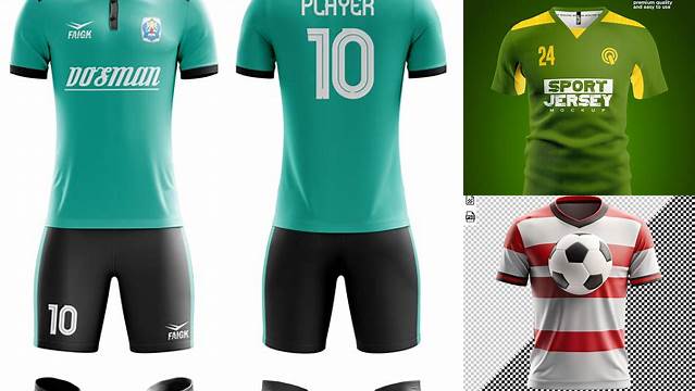 8112+ Template Desain Jersey Futsal Download Free Editable PSD Template