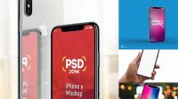 8119+ Iphone X Mockup Free Download Customizable PSD