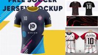 8123+ Soccer Shirt Mockup Free Graphic Resource