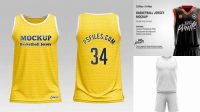 8129+ Mockup Baju Basket Editable Graphic Free PSD