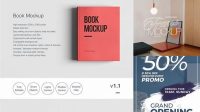 8138+ Mockup Pamflet Smart Object PSD Template