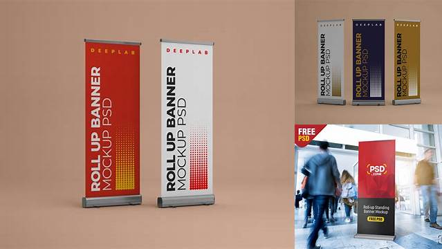 8141+ Mockup Roll-up Banner Digital Download