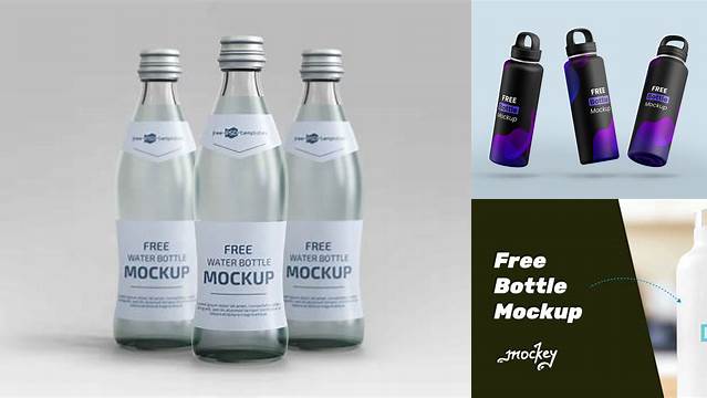 8142+ Bottle Mockup Online Free PSD