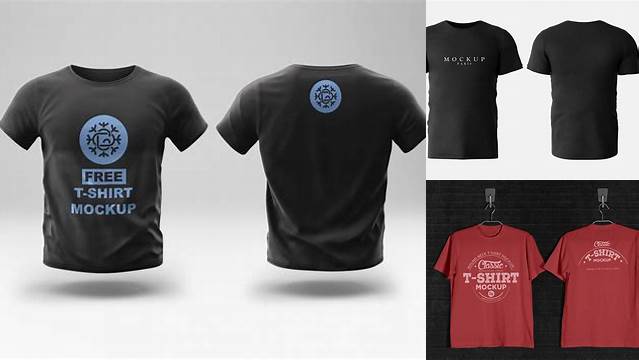 8144+ T Shirt Front And Back Mockup Exclusive Free PSD