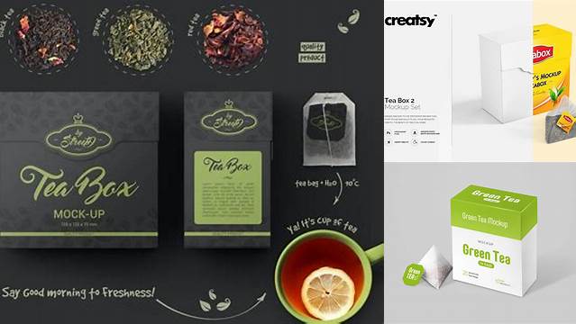 8149+ Tea Box Mockup Free Modern PSD Templates