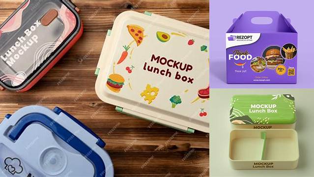 8166+ Lunch Box Mockup High-Quality PSD Files