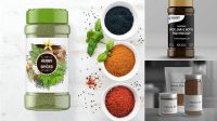 8166+ Spice Jar Mockup Free Download Free Graphic Design Resource